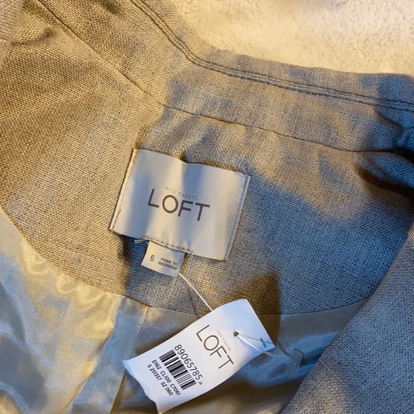 NWT Ann Taylor loft linen jacket - Picture 3 of 4